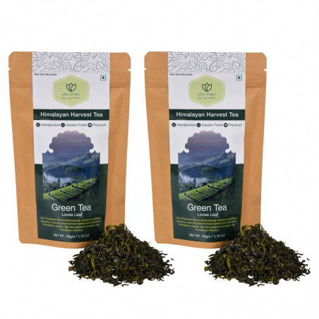 Green Tea 50gm/1.76 OZ x 2 Packs