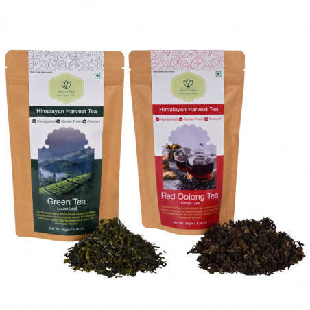 Green & Red Oolong Teas