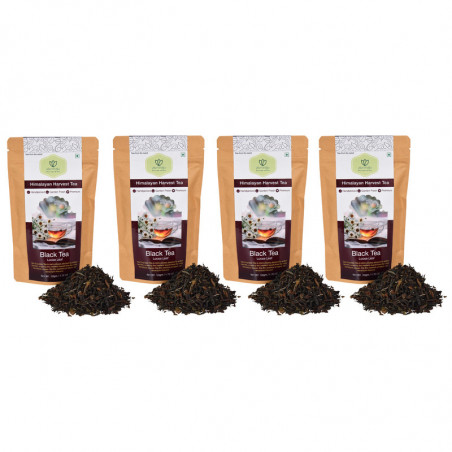 Black Tea 50gm/1.76 OZ (Pack of 4)